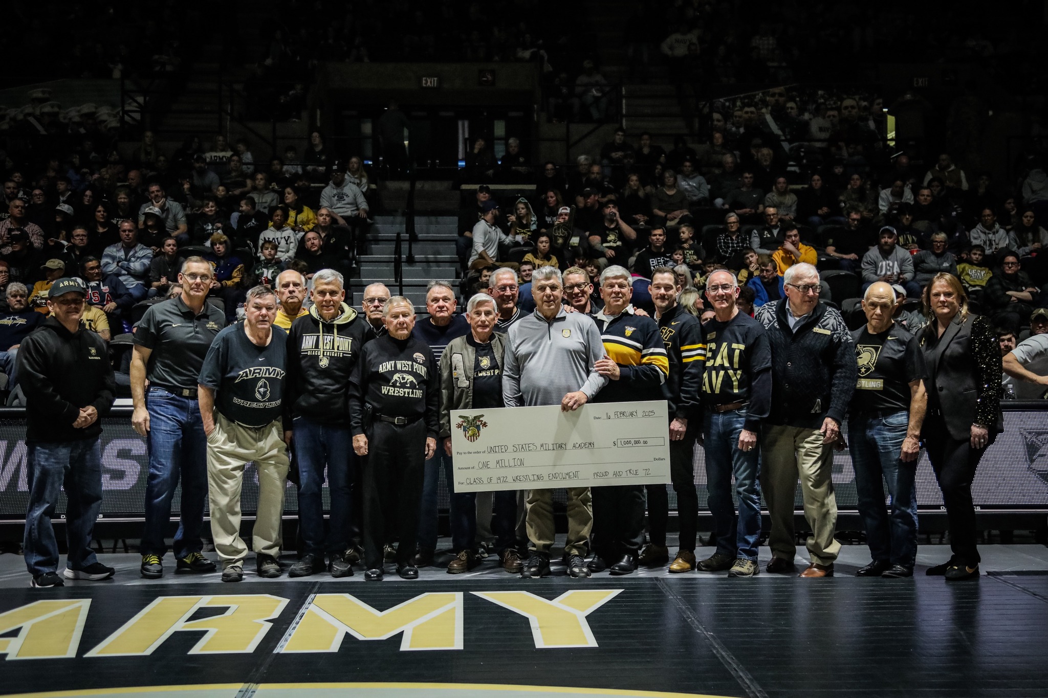 West Point Class of 1972 Endows Army Wrestling Head Coach Position 