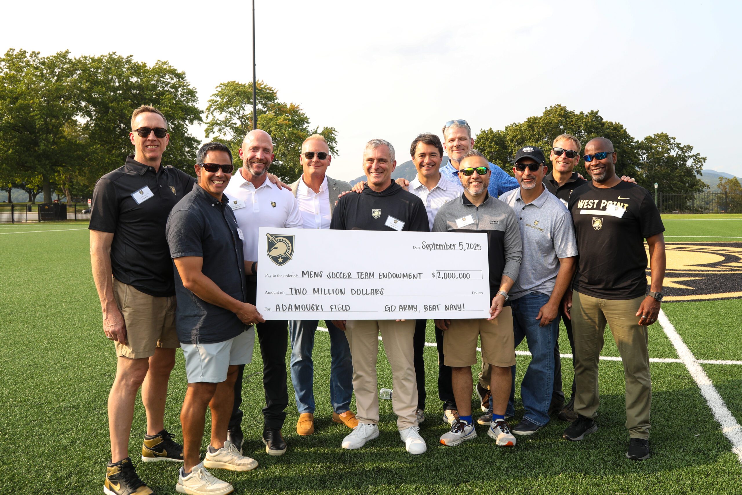 Adamouski Field Dedicated to Honor CPT Adamouski ’95 and His Lasting Legacy